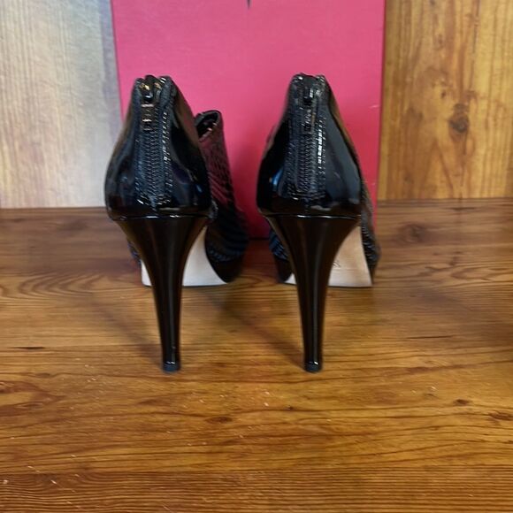 Vaneli Womens Black Patent Leather Heels, Style Virve, Size 8.5M, 4” Heel - Picture 5 of 7